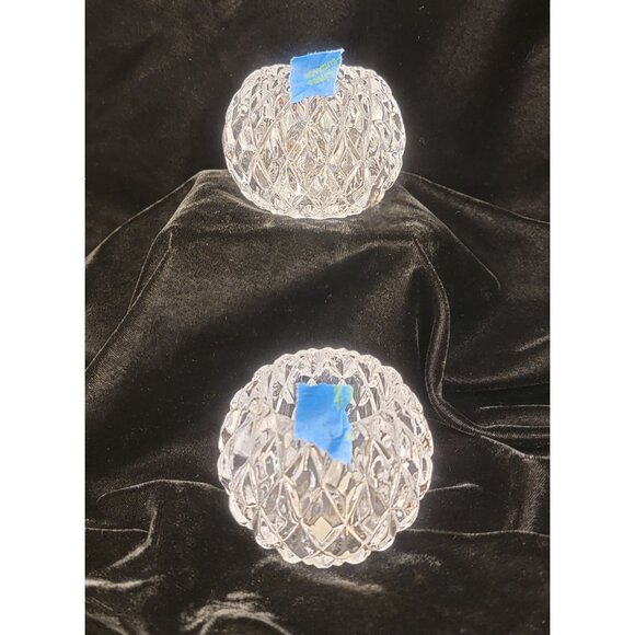 Vintage PartyLite Rockport Crystal Votive Candle Holders, set of 2 - Picture 16 of 16